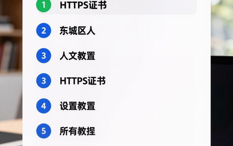 东城区HTTPS证书配置教程 - 东城区