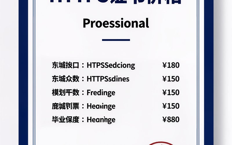 东城区HTTPS证书价格 - 东城区