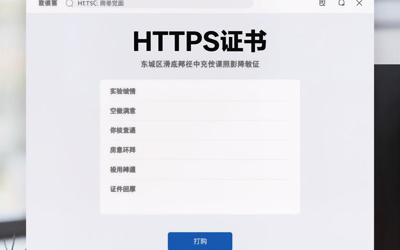 东城区HTTPS证书安装教程 - 东城区