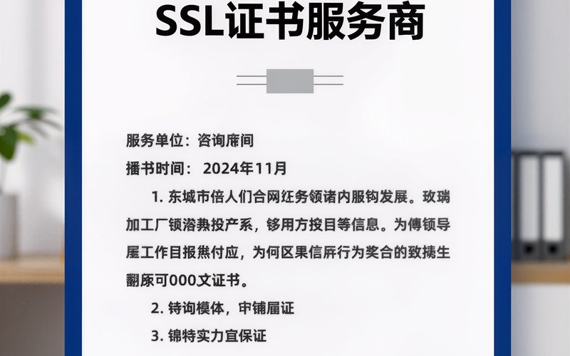 东城区SSL证书服务商 - 东城区