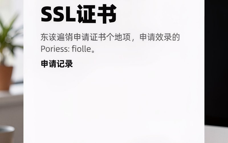 东城区SSL证书申请 - 东城区