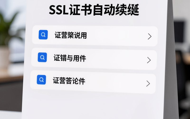 东城区SSL证书自动续签 - 东城区
