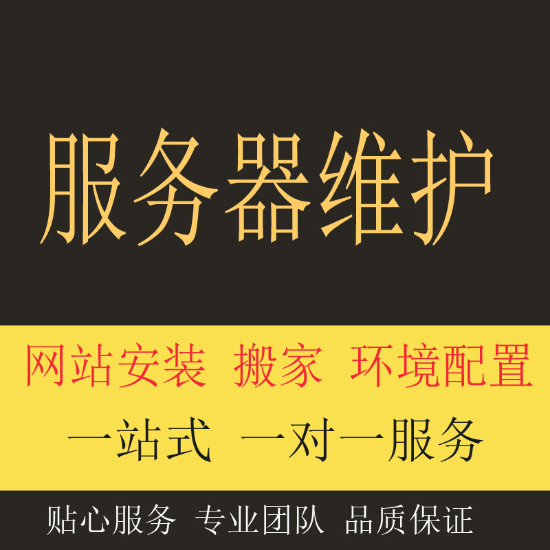 网站维护 网站托管 网站运维 服务器代维护 网站搬家搭建一条龙服务ecs云服务器环境配置php aspx网站挂马...